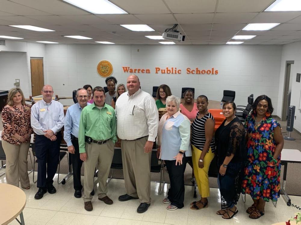 First State Bank provides pizza to WSD staff ahead of new school year