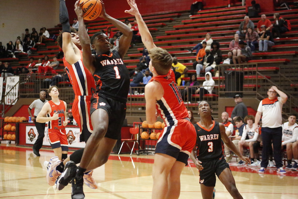 Lumberjacks get first win of the season and advance to round two of the Commercial Bank SouthEast Arkansas Holiday Classic