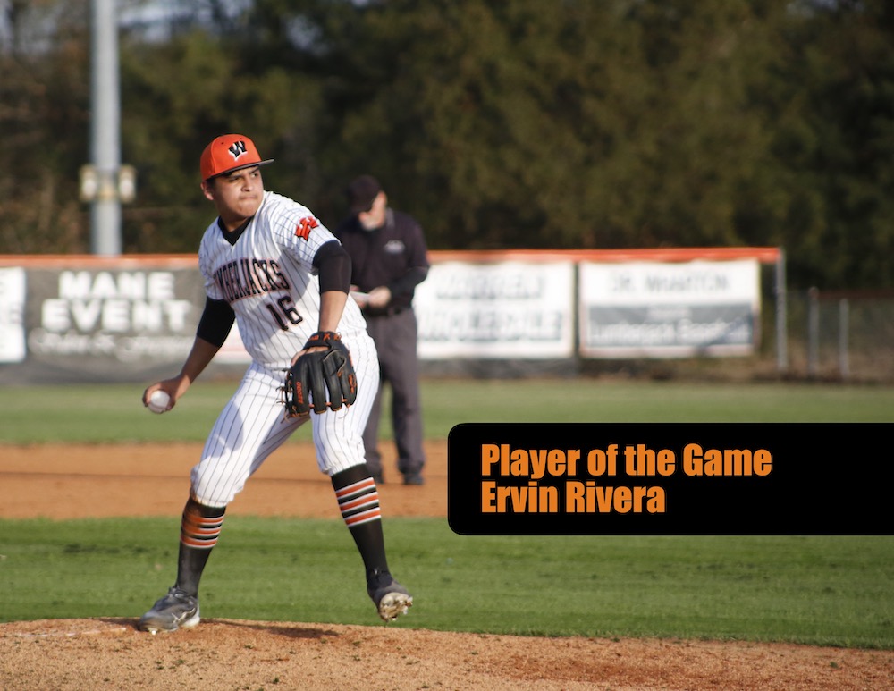 A baseball player is standing on the field.