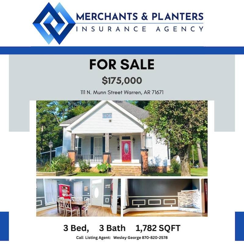 A for sale sign with three different homes in the background.