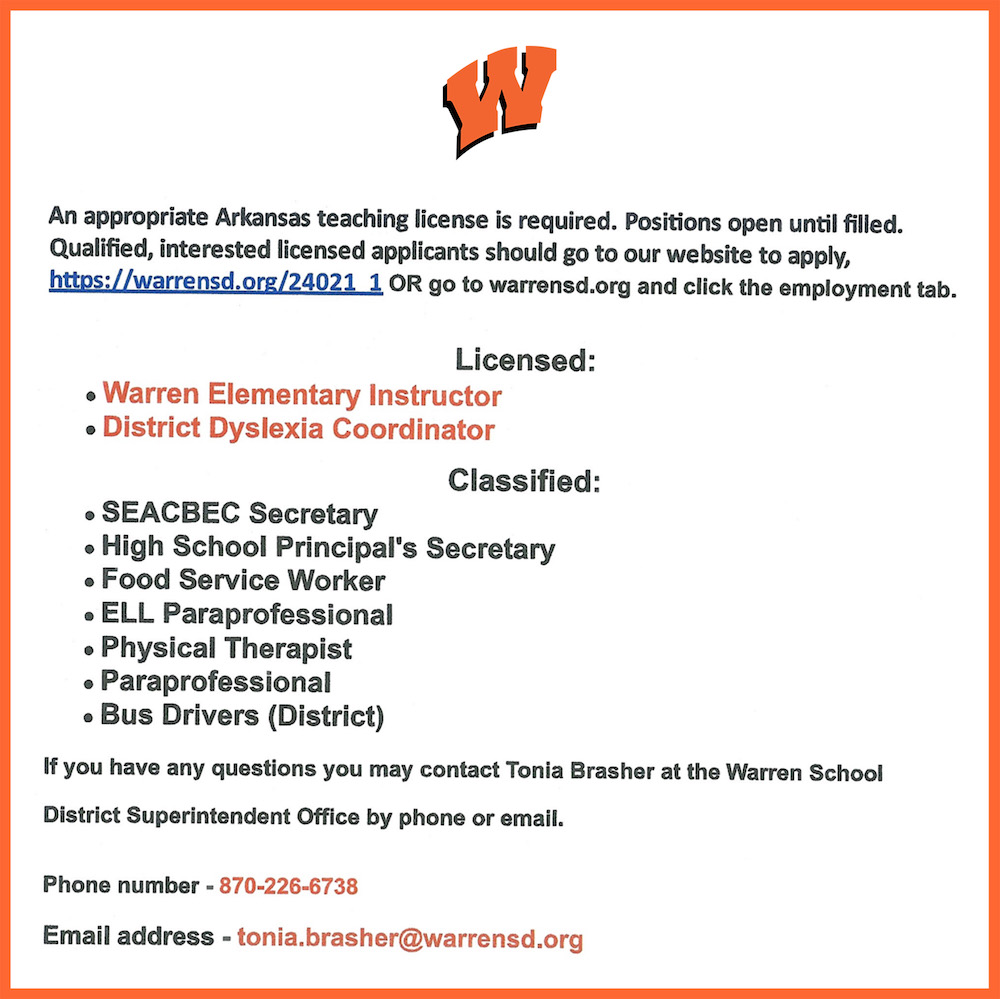 A flyer for an upcoming meeting with the school district.