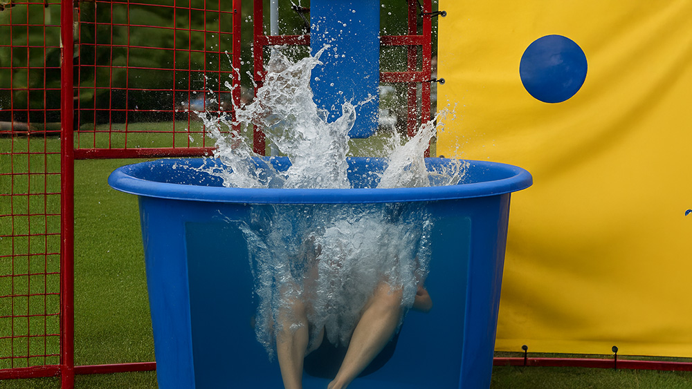 Dunk Booth Fundraiser to Support Arkansas Children’s Hospital Set for Pink Tomato Festival