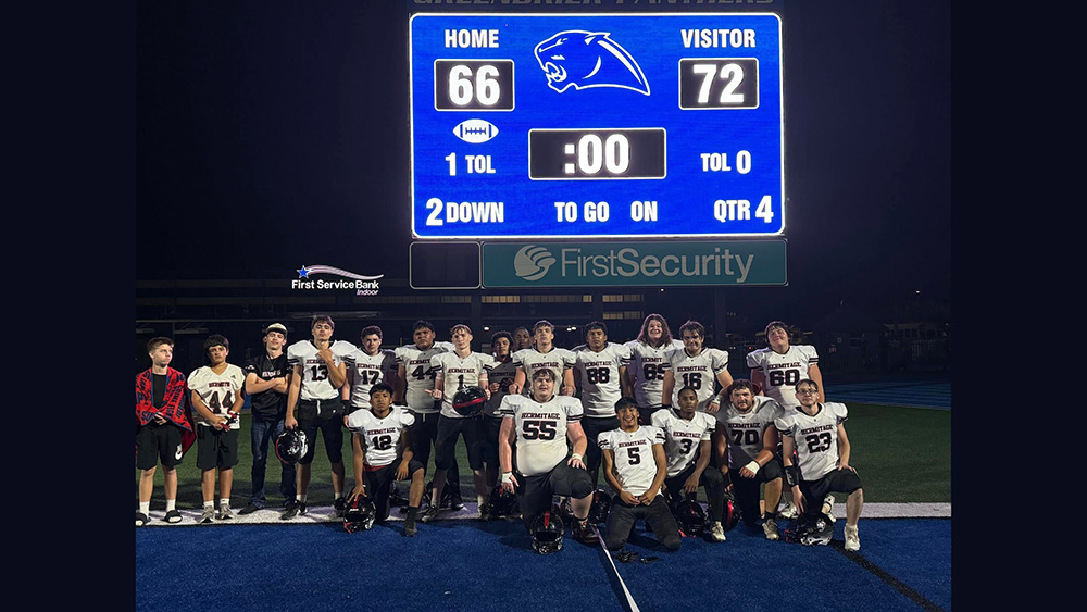 Hermitage Edges South Side in High-Scoring 8-Man Season Opener