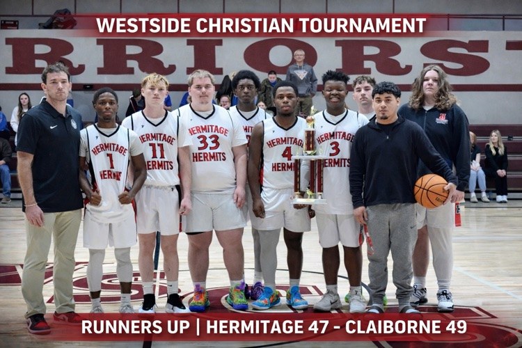 Hermitage Boys Finish Runner-Up at Westside Christian Tournament