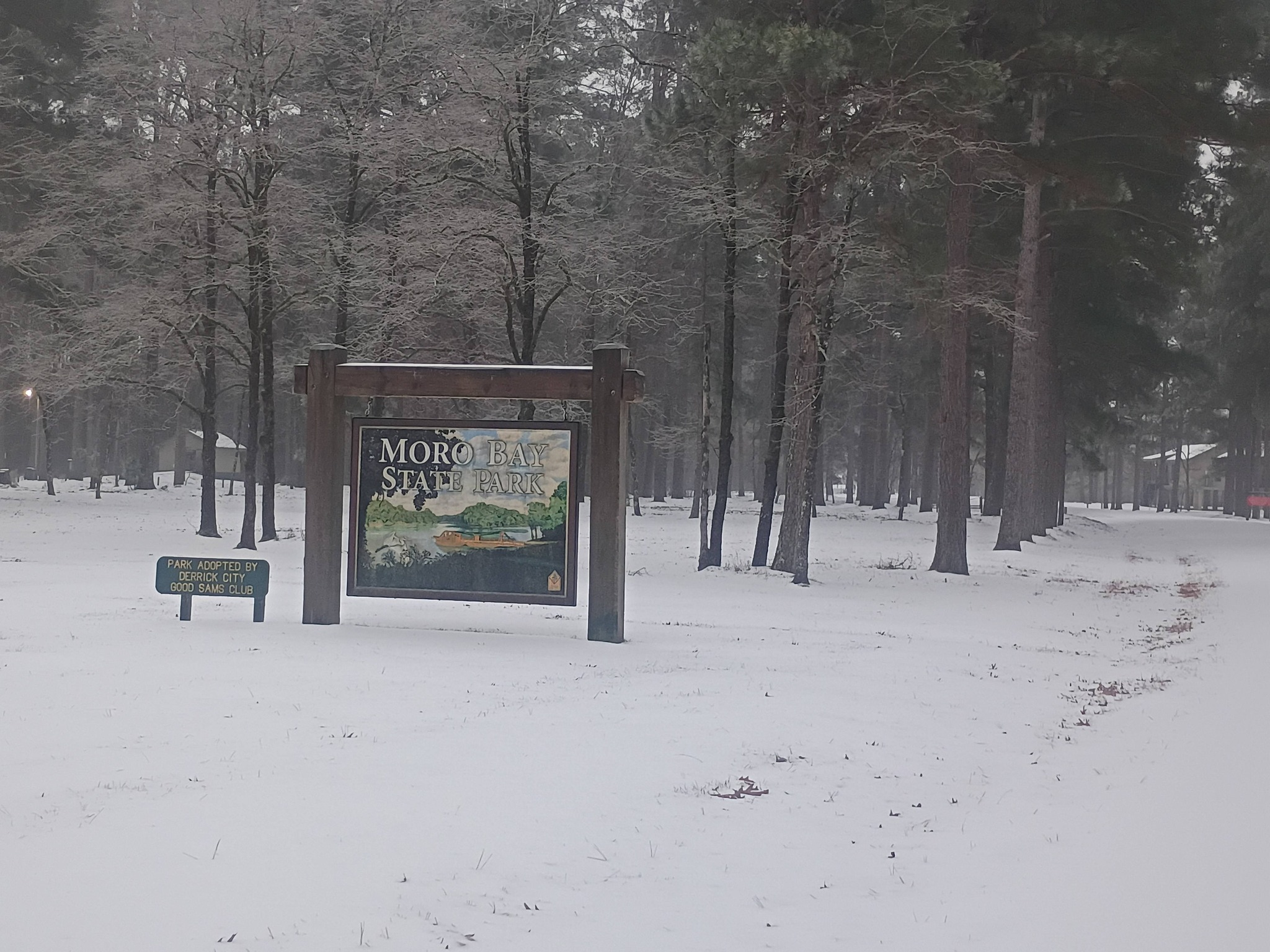 Moro Bay State Park Discourages Visitation as Sleet Conditions Worsen