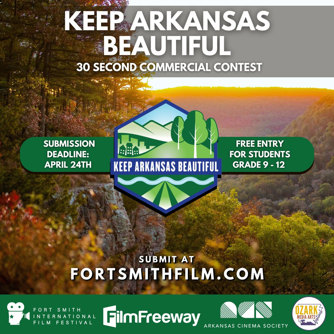 2026 Keep Arkansas Beautiful Statewide High School Commercial Competition promotes Creativity and Environmental Awareness