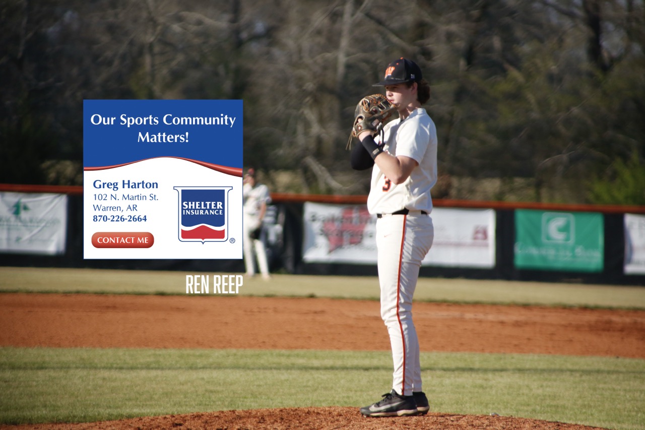 Ren Reep named Greg Harton Shelter Insurance Lumberjack Baseball Player of the Week