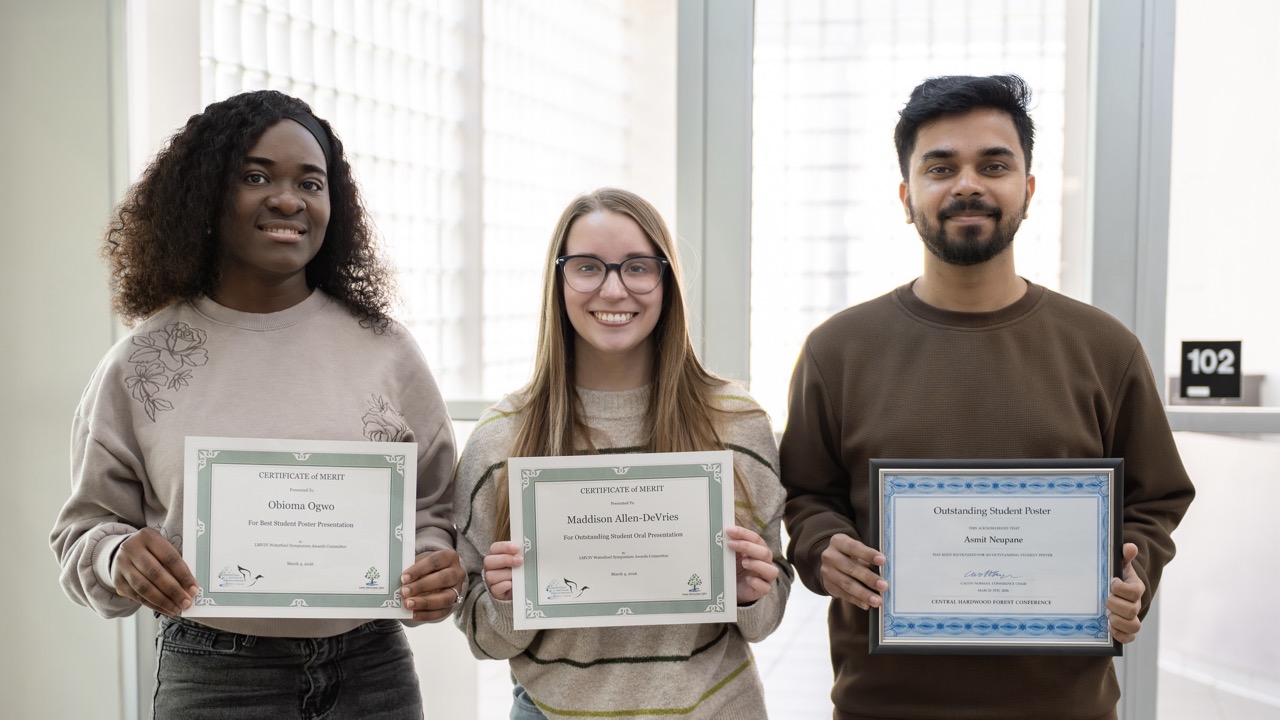 UAM Graduate Student Researchers Bring Home Top Awards 