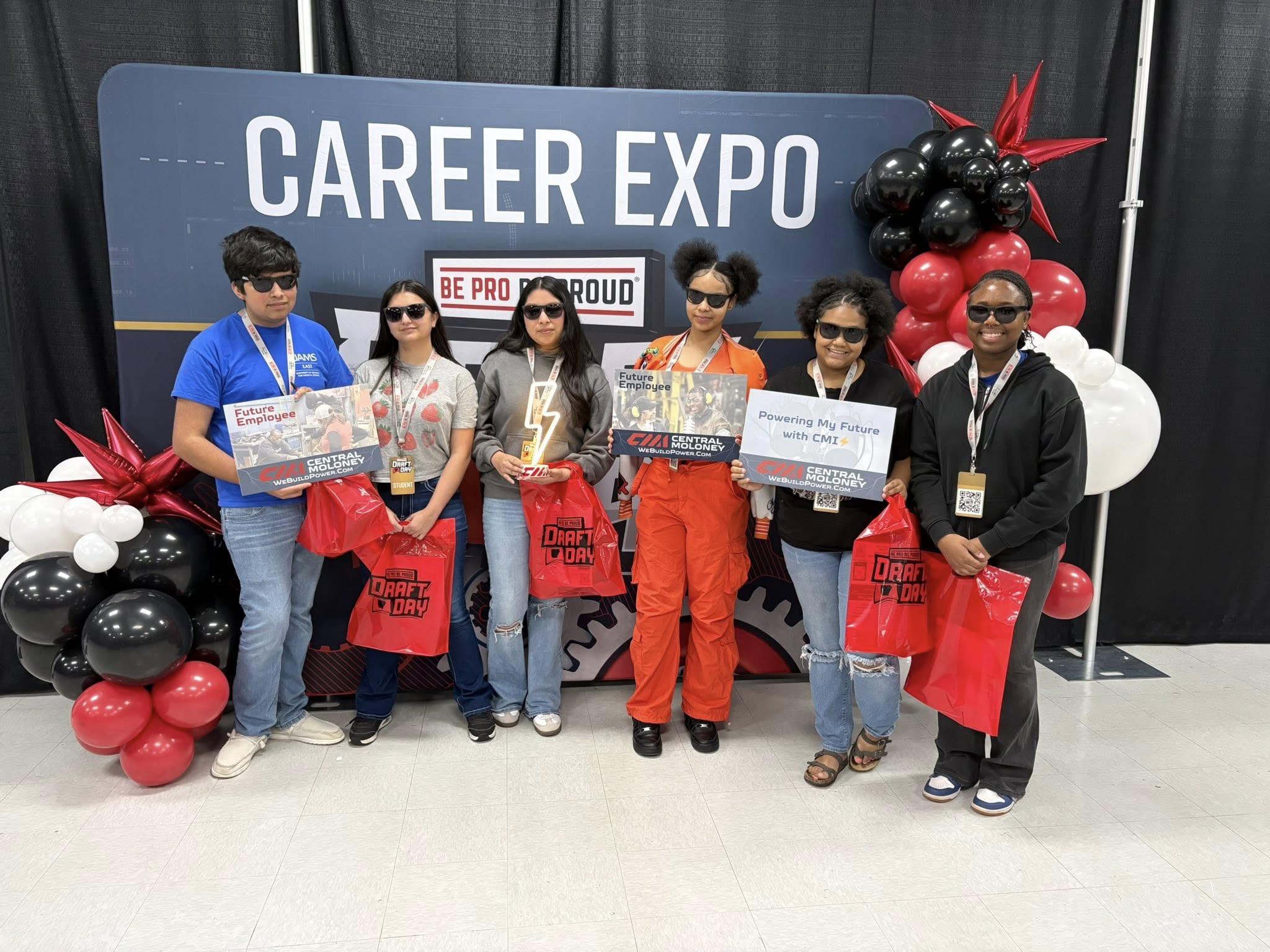 Warren students attend Be Pro Be Proud Career Expo in Pine Bluff