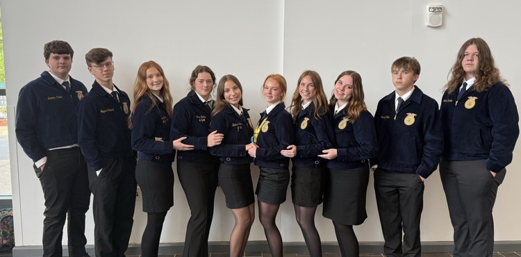 Hermitage students represent high school at Arkansas FFA State Convention