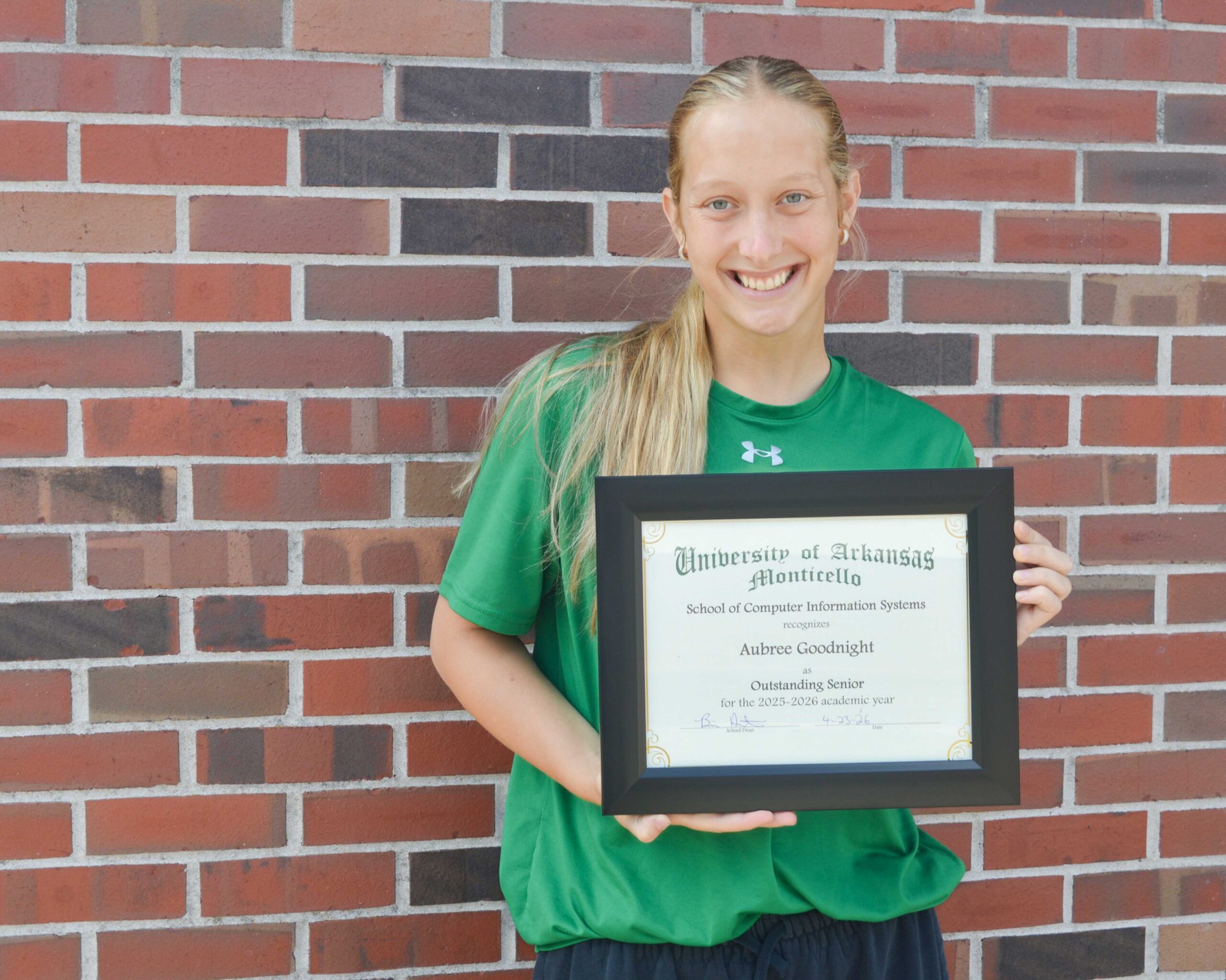UAM School of Computer Information Systems Awards Academic Achievements