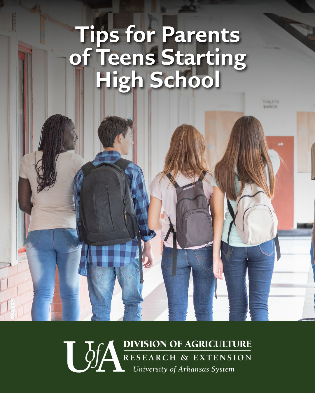 Extension expert offers tips for parents of teenagers starting high school this fall