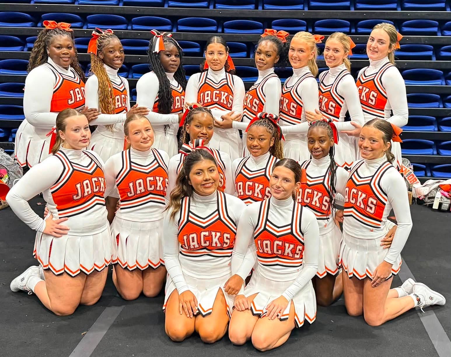 Warren Lumberjack Cheerleaders Earn Multiple Honors at NCA Cheer Camp