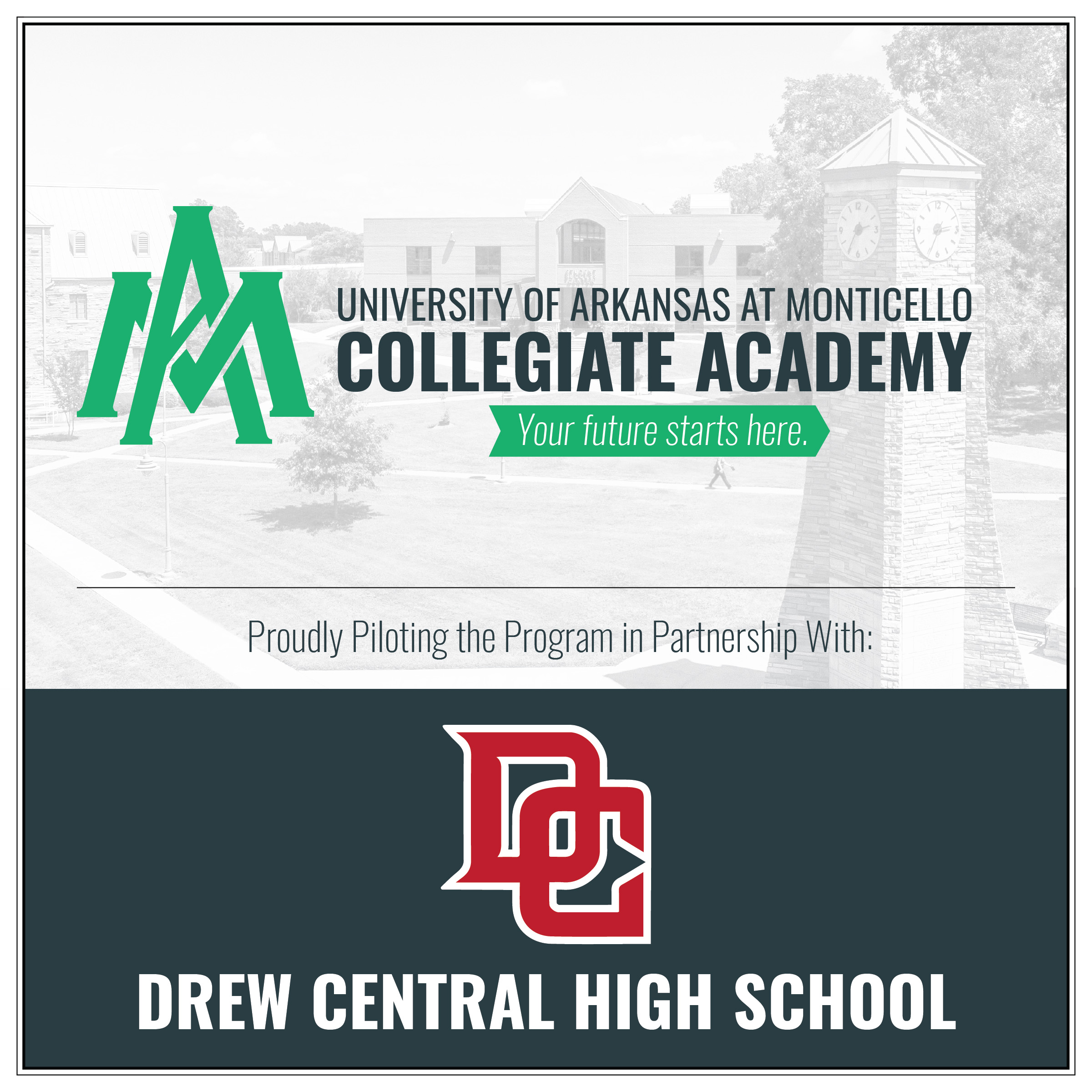 UAM Pilots Groundbreaking Collegiate Academy, Free Associate Degrees for High School Students