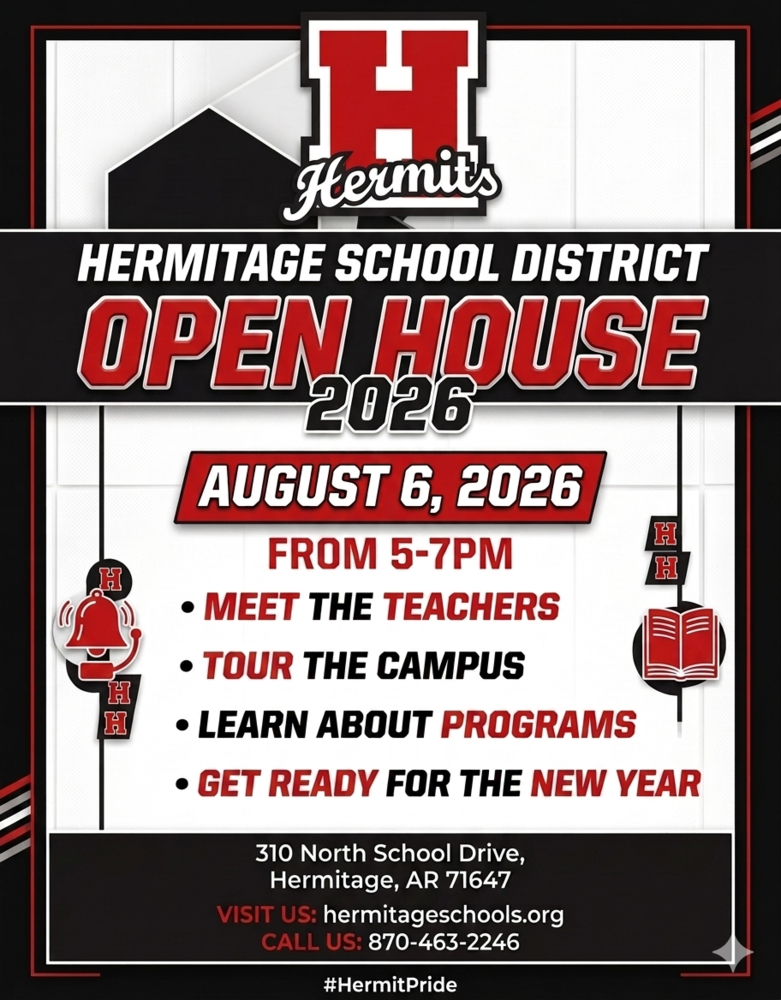 Hermitage School District Open House 2026-2027